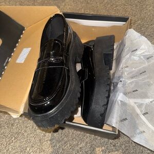 Brand new black loafers